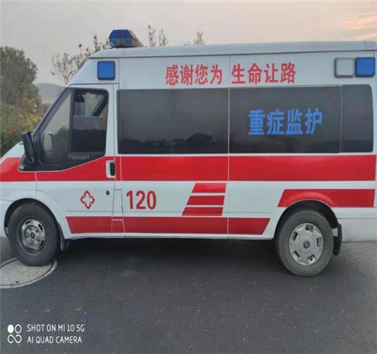 承留镇救护车出租服务案例3